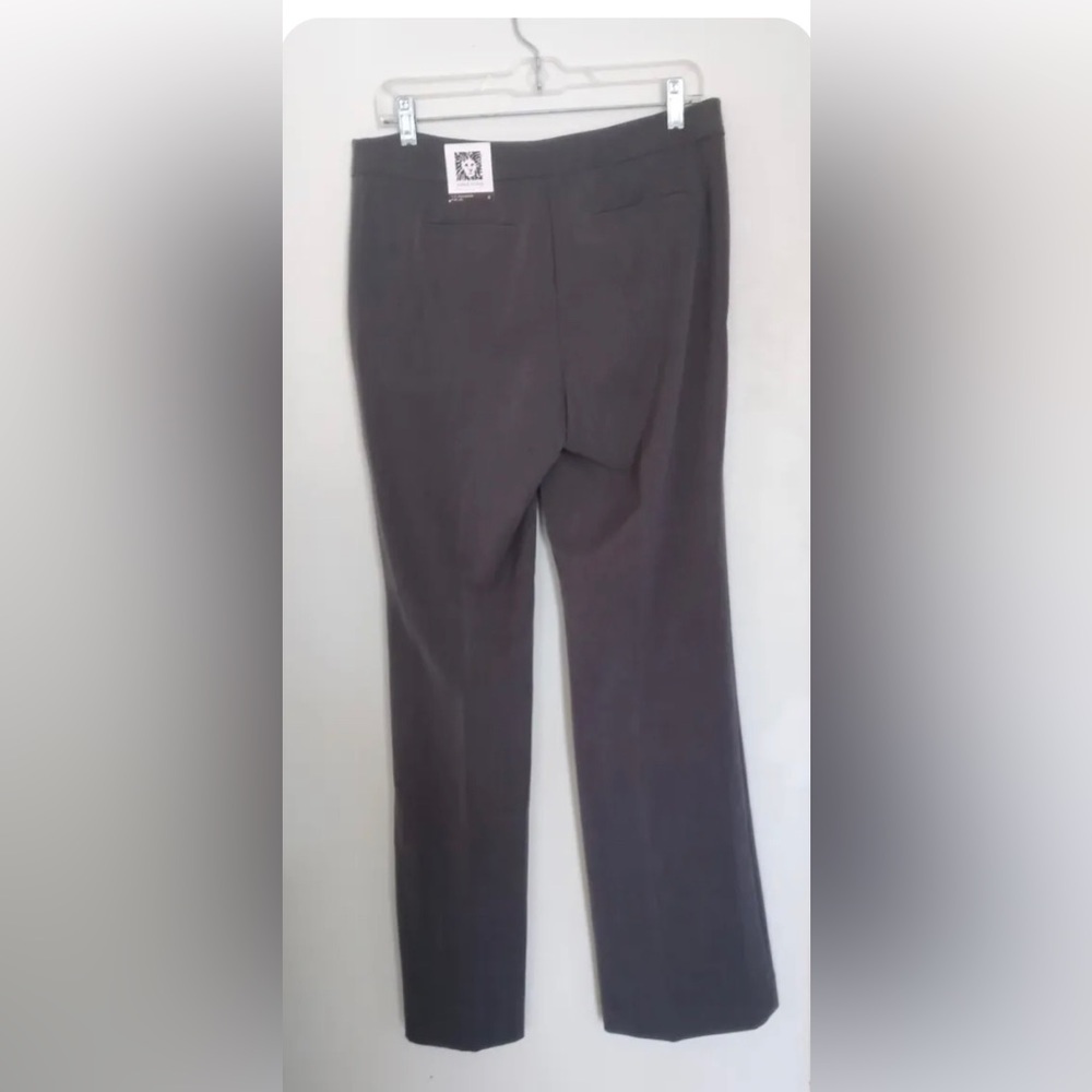 NWT Anne Klein dark grey heather the founder wide leg size 6 - Picture 2 of 12